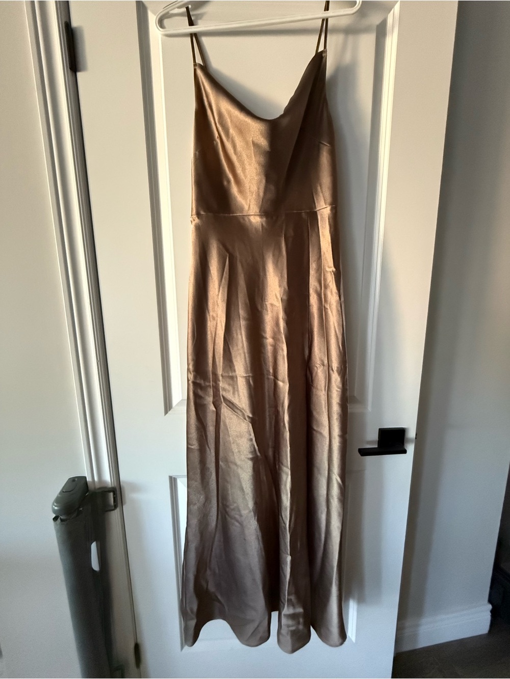 Birdy Grey Bronze Satin Slip Gown